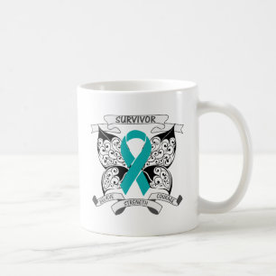 Myasthenia Gravis Survivor Butterfly Coffee Mug
