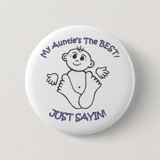 myauntie pinback button