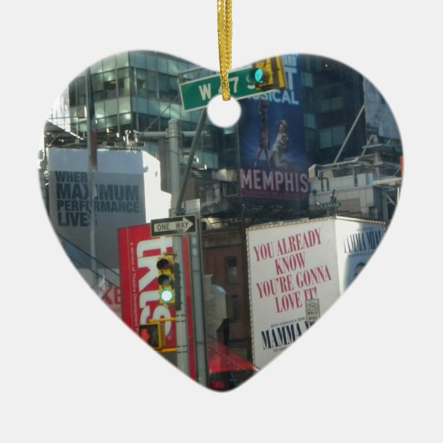 MYC Mamma Mia! Ceramic Ornament (Front)