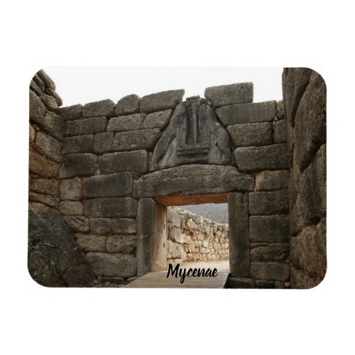 Mycenae Lion Gate Magnet