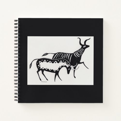 Mycenaean Greek Inspired Cattle Notebook