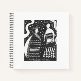 Mycenaean Greek Inspired Mother&Daughter Notebook