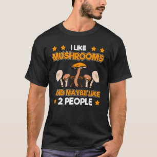 Mycologist Introverted Mushroom Mycology Fungi T-Shirt