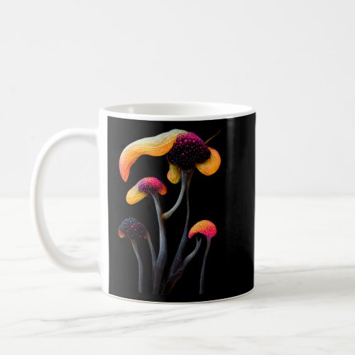 Mycology Colourful Magic Wild Mushrooms Fungiphile Coffee Mug