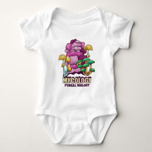 Mycology Fungal Biology Baby Bodysuit