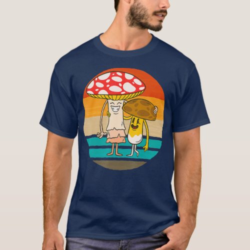 Mycology Fungi Foraging Mushroom Whisperer T_Shirt