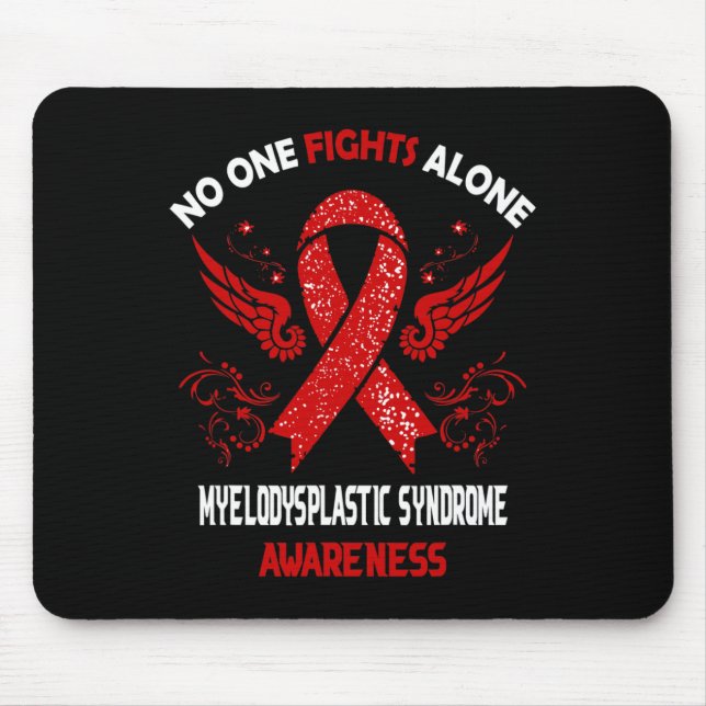 Myelodysplastic Syndrome Mds Awareness  Mouse Pad (Front)