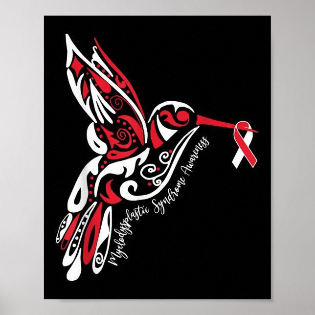 Myelodysplastic Syndrome Mds Awareness Poster (Front)