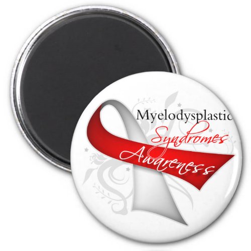 Myelodysplastic  Syndromes Awareness Ribbon Magnet