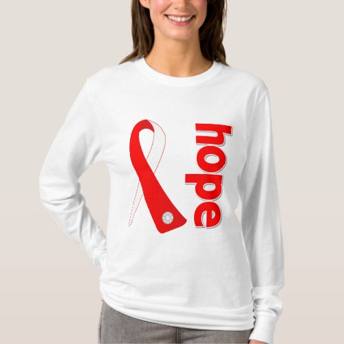 Myelodysplastic Syndromes Hope Ribbon T_Shirt