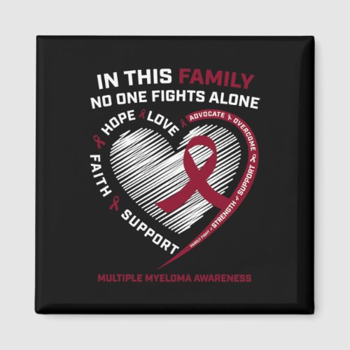 Myeloma Awareness Products Sister Dad Blood Cancer Magnet