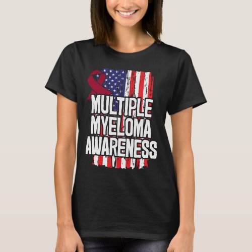 Myeloma Gift _ Blood Cancer Awareness  T_Shirt