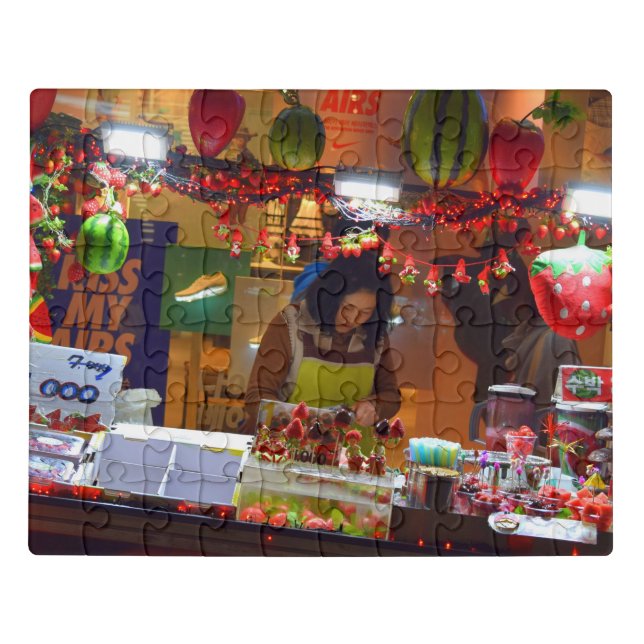 Myeongdong in South Korea Jigsaw Puzzle (Puzzle Horizontal)