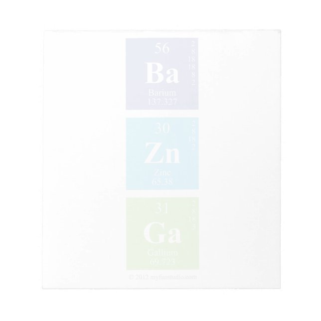 MyFunStudio.com-Ba-Zn-Ga.pdf Notepad (Front)