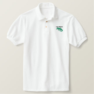 mygrandparentsrock_Later Alligator Embroidered Polo Shirt