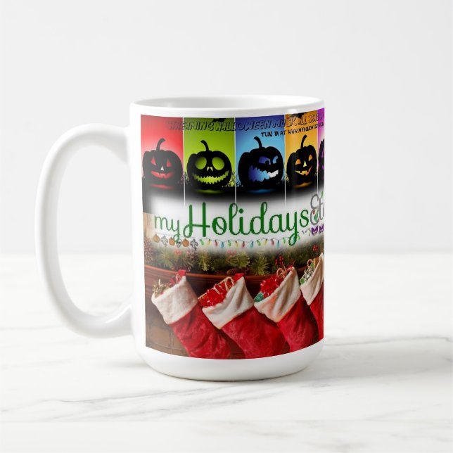 myHolidays Big Logo 2 Large Mug (Left)