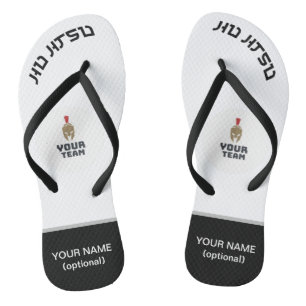 MyJiuJitsuStore FlipFlop White Belt edition