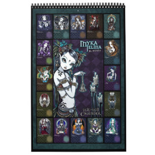 Myka Jelina Art Calendar 2010-2011