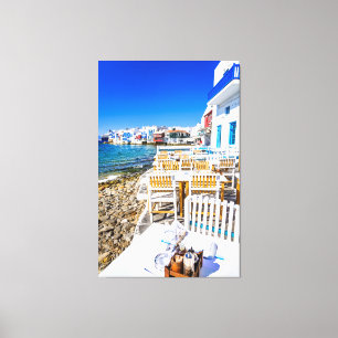 Mykonos Canvas Print
