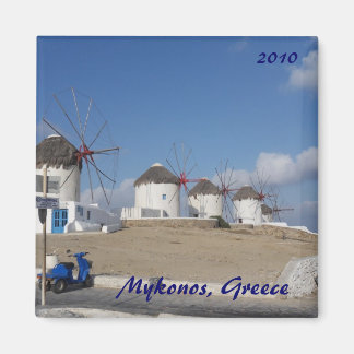 Mykonos, Greece, 2010 Magnet