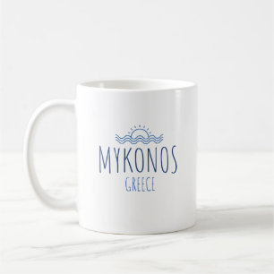 Mykonos Greece Coffee Mug