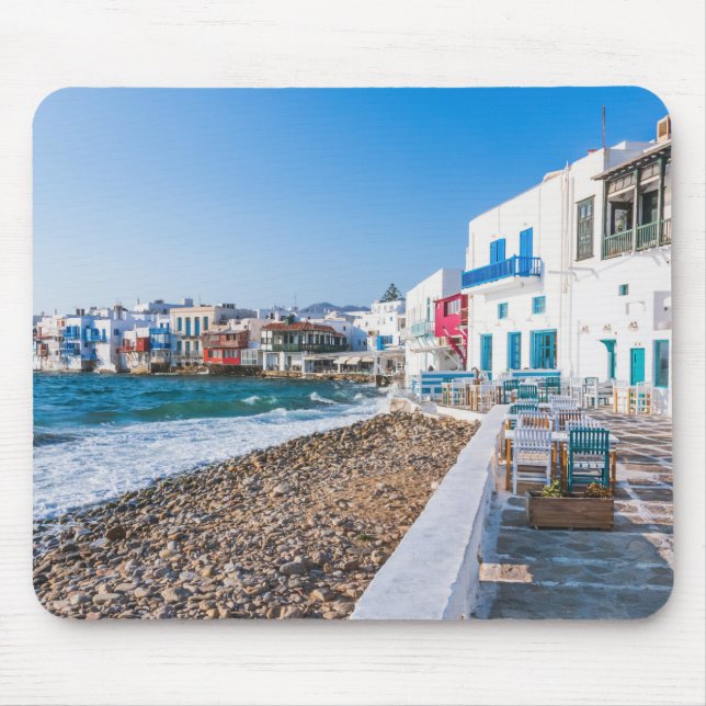 Mykonos, Greece Mouse Pad (Front)