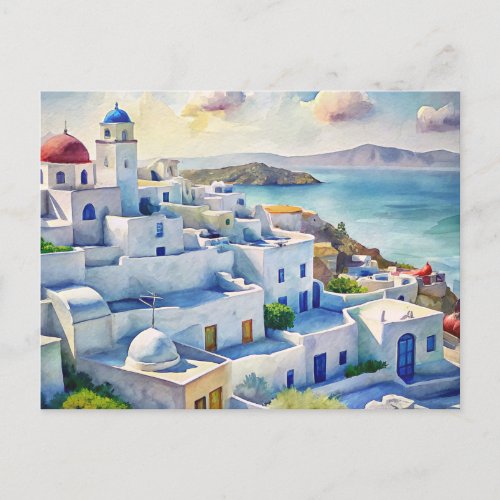 Mykonos Greece Postcard