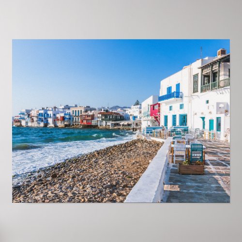 Mykonos Greece Poster