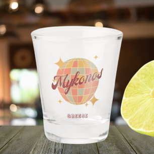 Mykonos Greece Retro accessory souvenir bar Shot Glass