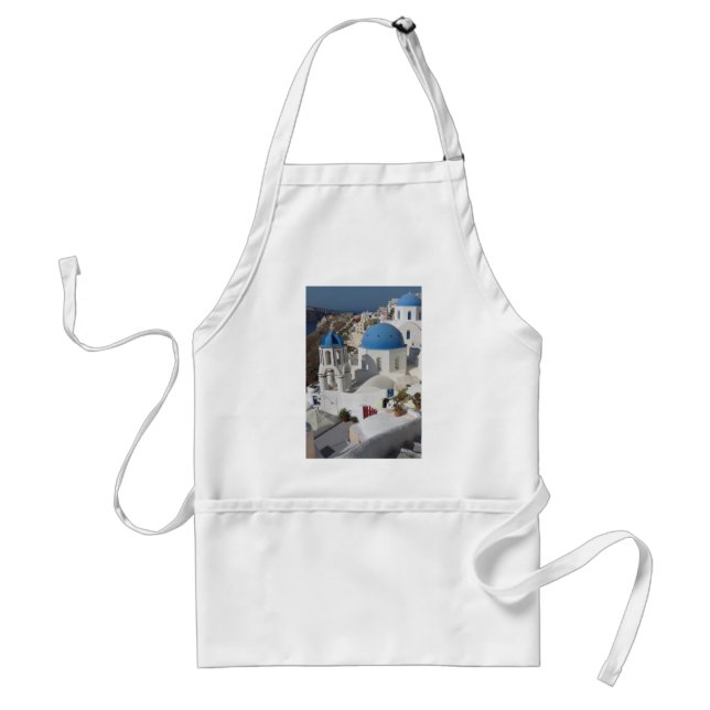 Mykonos Greece Travel Adult Apron (Front)