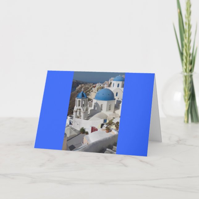 Mykonos Greece Travel Card (Front)