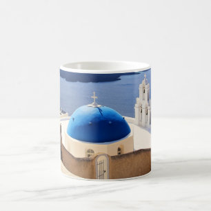 Mykonos Greece Travel Europe Tourism Santorini Coffee Mug