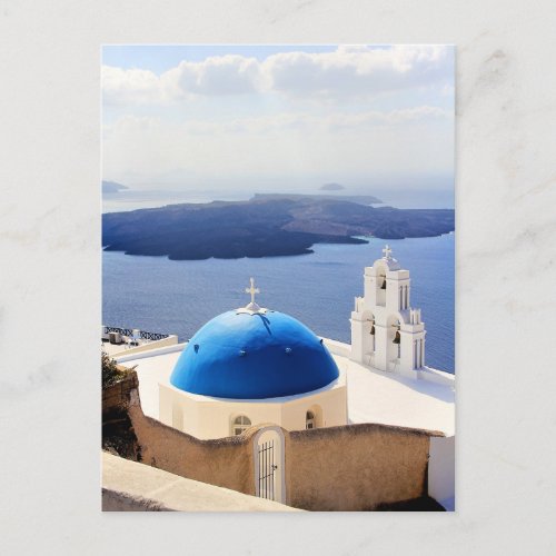 Mykonos Greece Travel Europe Tourism Santorini Postcard