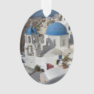 Mykonos Greece Travel Ornament