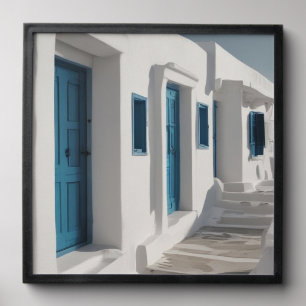 Mykonos Greece Travel Peel And Stick Photo Tile