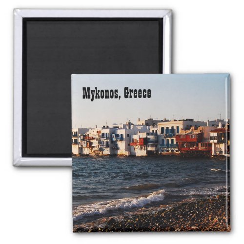 Mykonos Little Venice Fridge Magnet