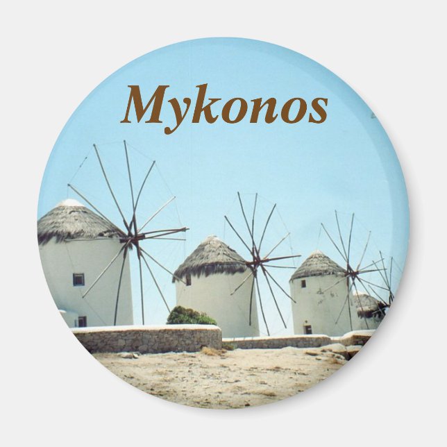 Mykonos magnet (Front)
