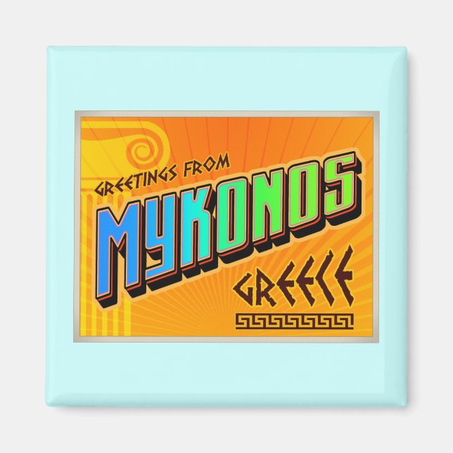 MYKONOS MAGNET (Front)