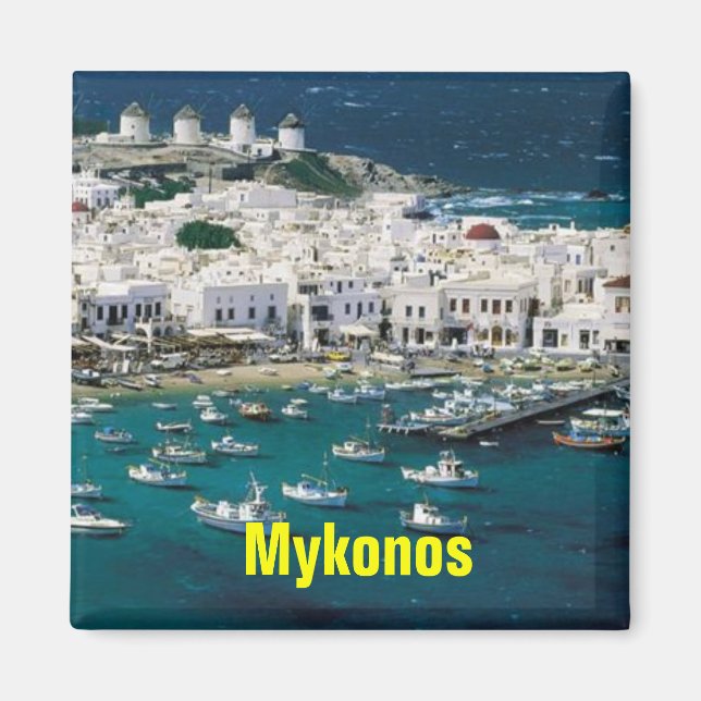 Mykonos magnet (Front)
