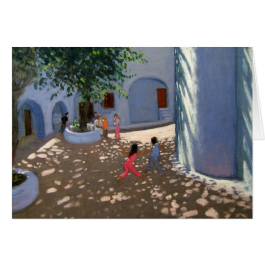 Mykonos monastery cards (Front Horizontal)