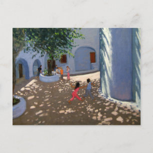 Mykonos monastery postcard