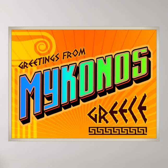 MYKONOS poster (Front)