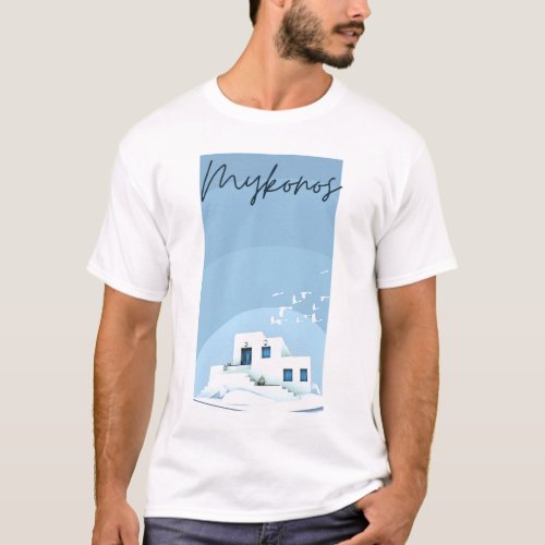 Mykonos Shirt  Greece Shirt  Greek Island Cruise