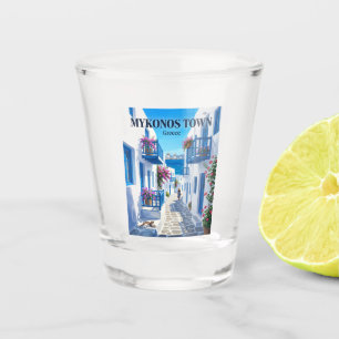 Mykonos Town, Mykonos, Greece Greece Shot Glass