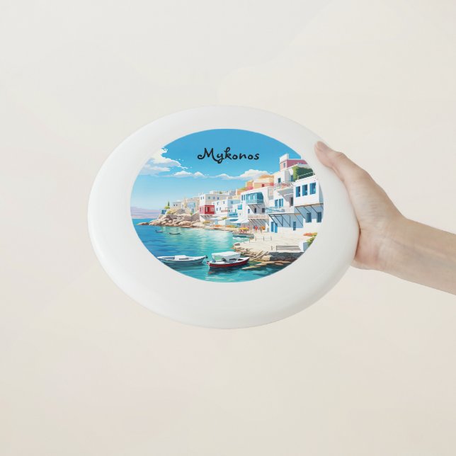 Mykonos Wham-O Frisbee (In Hand)