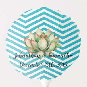 Mylar Balloon Boho Cacti Cactus Succulent Bohemian