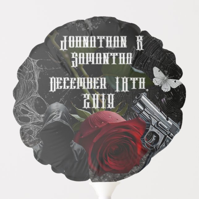 Mylar Balloon Haunting Adeline Zade Meadows Zaddy (Front)