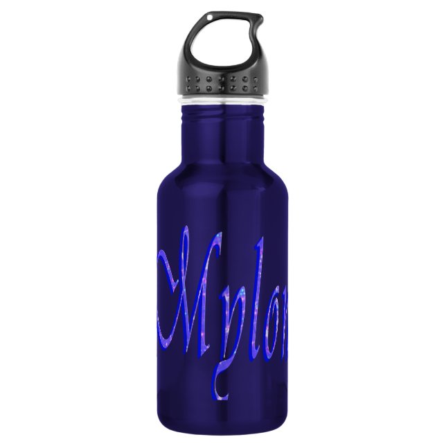 Mylon Name Logo, Water Bottle (Front)