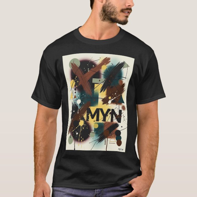 MYN Abstract Expressionism T-Shirt (Front)
