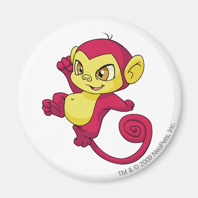 Mynci Red Magnet (Front)